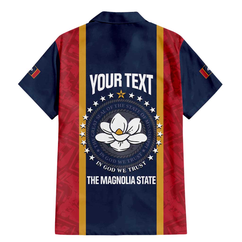 United States Mississippi Family Matching Mermaid Dress and Hawaiian Shirt Magnolia State Flag Style