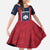 United States Mississippi Family Matching Summer Maxi Dress and Hawaiian Shirt Magnolia State Flag Style