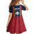 United States Mississippi Family Matching Summer Maxi Dress and Hawaiian Shirt Magnolia State Flag Style