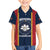 United States Mississippi Family Matching Summer Maxi Dress and Hawaiian Shirt Magnolia State Flag Style