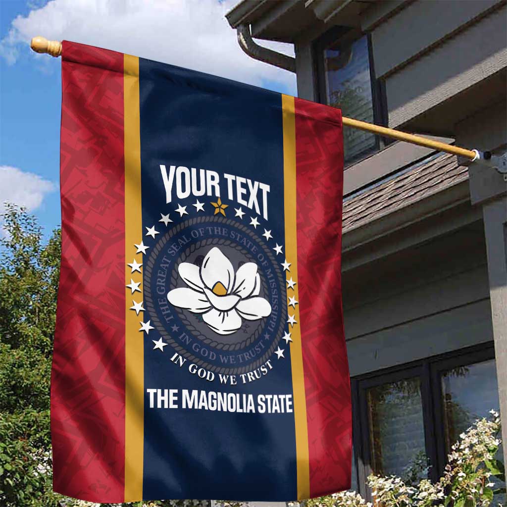 United States Mississippi Garden Flag Magnolia State Flag Style