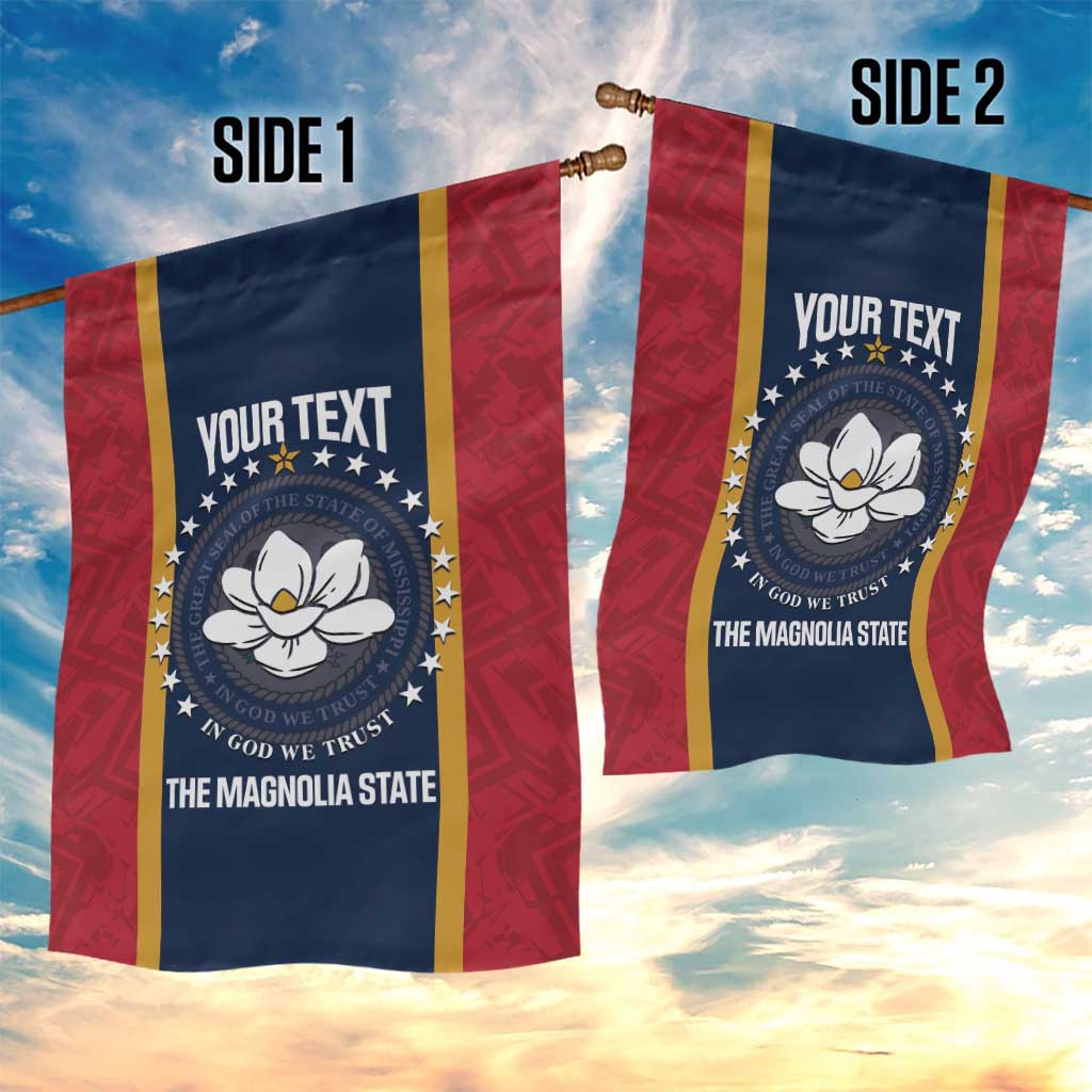 United States Mississippi Garden Flag Magnolia State Flag Style
