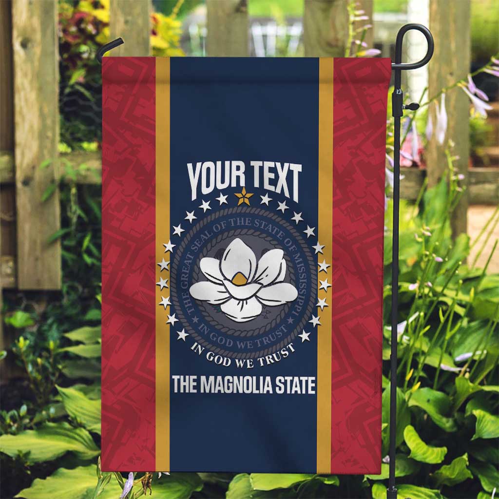 United States Mississippi Garden Flag Magnolia State Flag Style