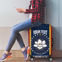United States Mississippi Luggage Cover Magnolia State Flag Style