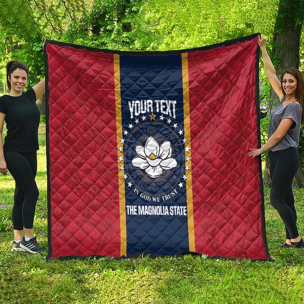 United States Mississippi Quilt Magnolia State Flag Style