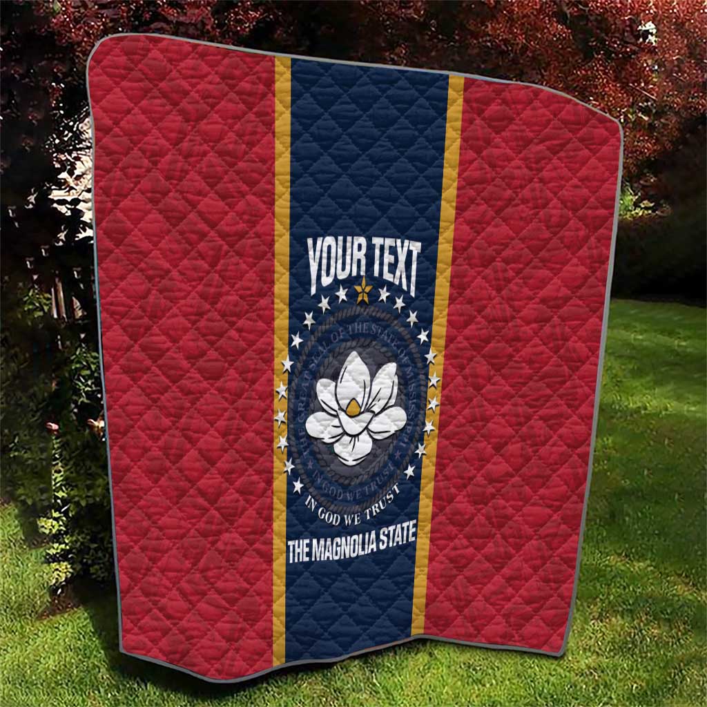 United States Mississippi Quilt Magnolia State Flag Style