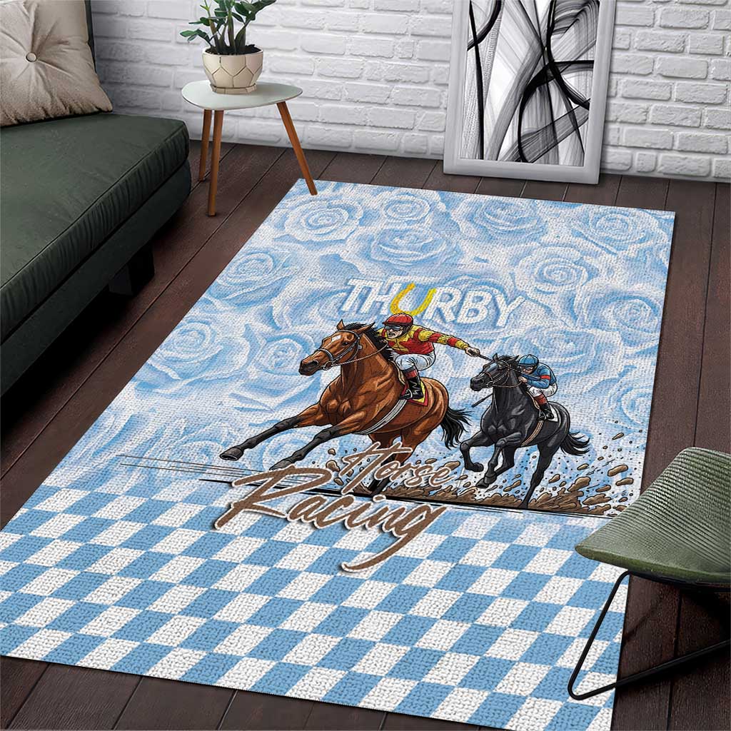 Kentucky Horse Racing Thurby Area Rug