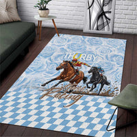 Kentucky Horse Racing Thurby Area Rug