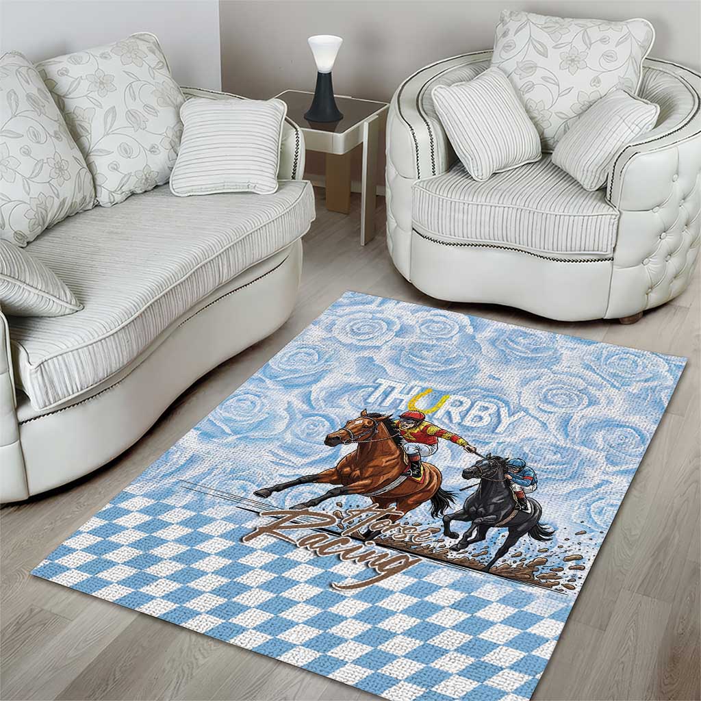 Kentucky Horse Racing Thurby Area Rug