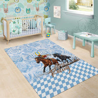 Kentucky Horse Racing Thurby Area Rug