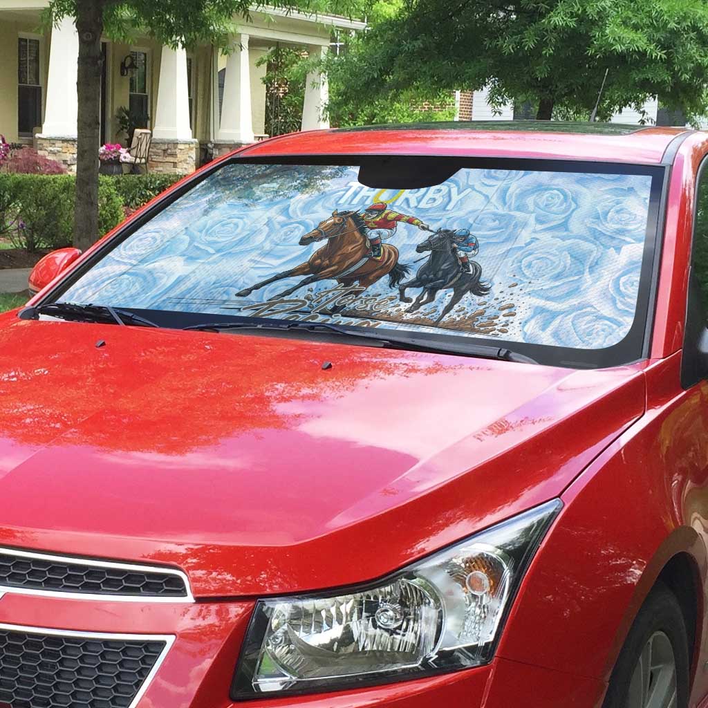 Kentucky Horse Racing Thurby Auto Sun Shade