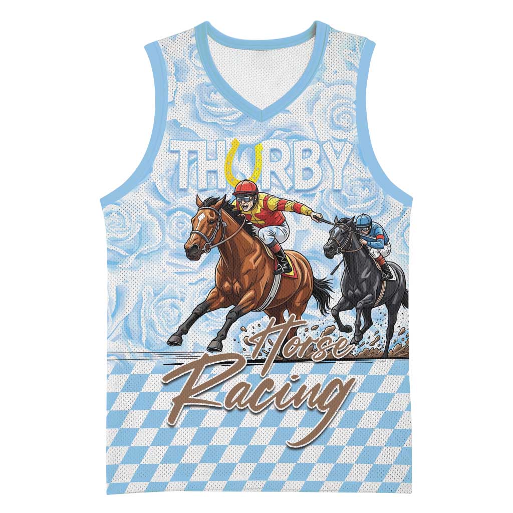 Kentucky Horse Racing Thurby Basketball Jersey