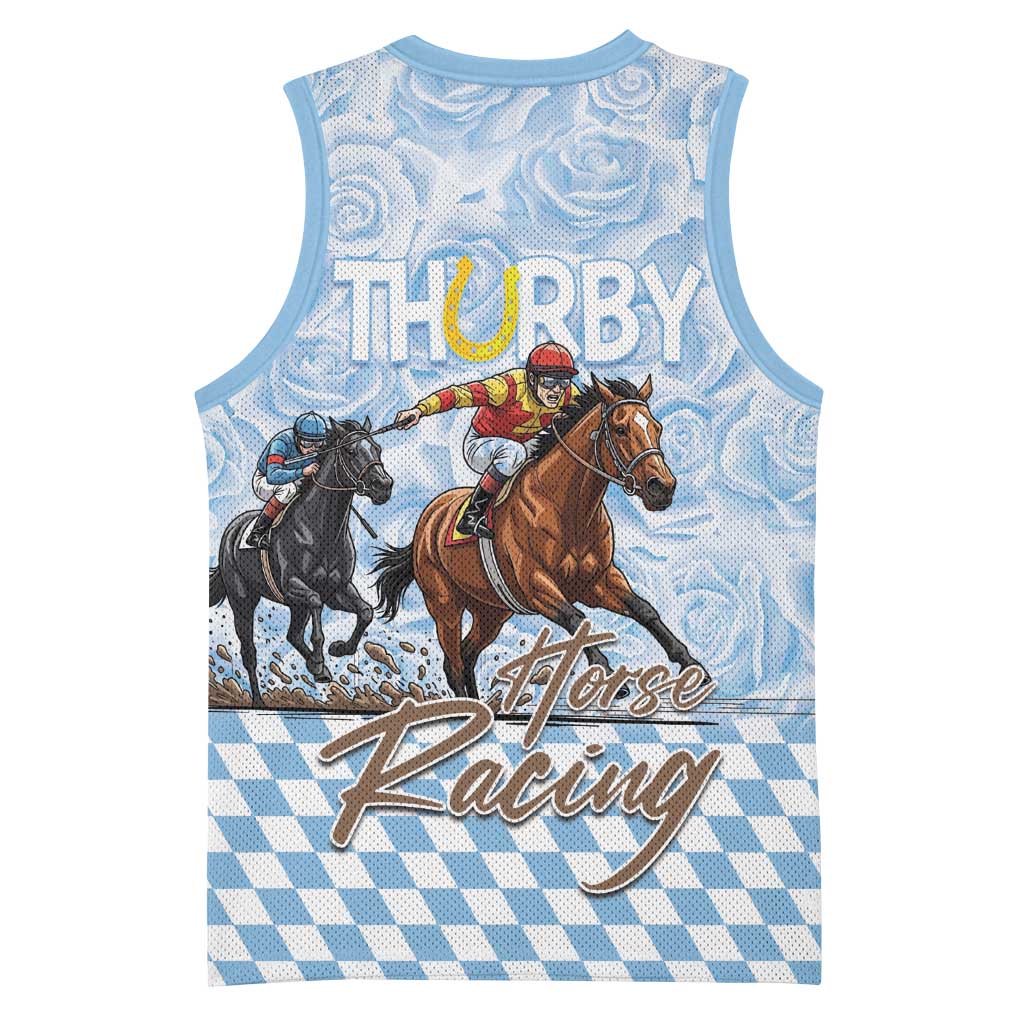 Kentucky Horse Racing Thurby Basketball Jersey