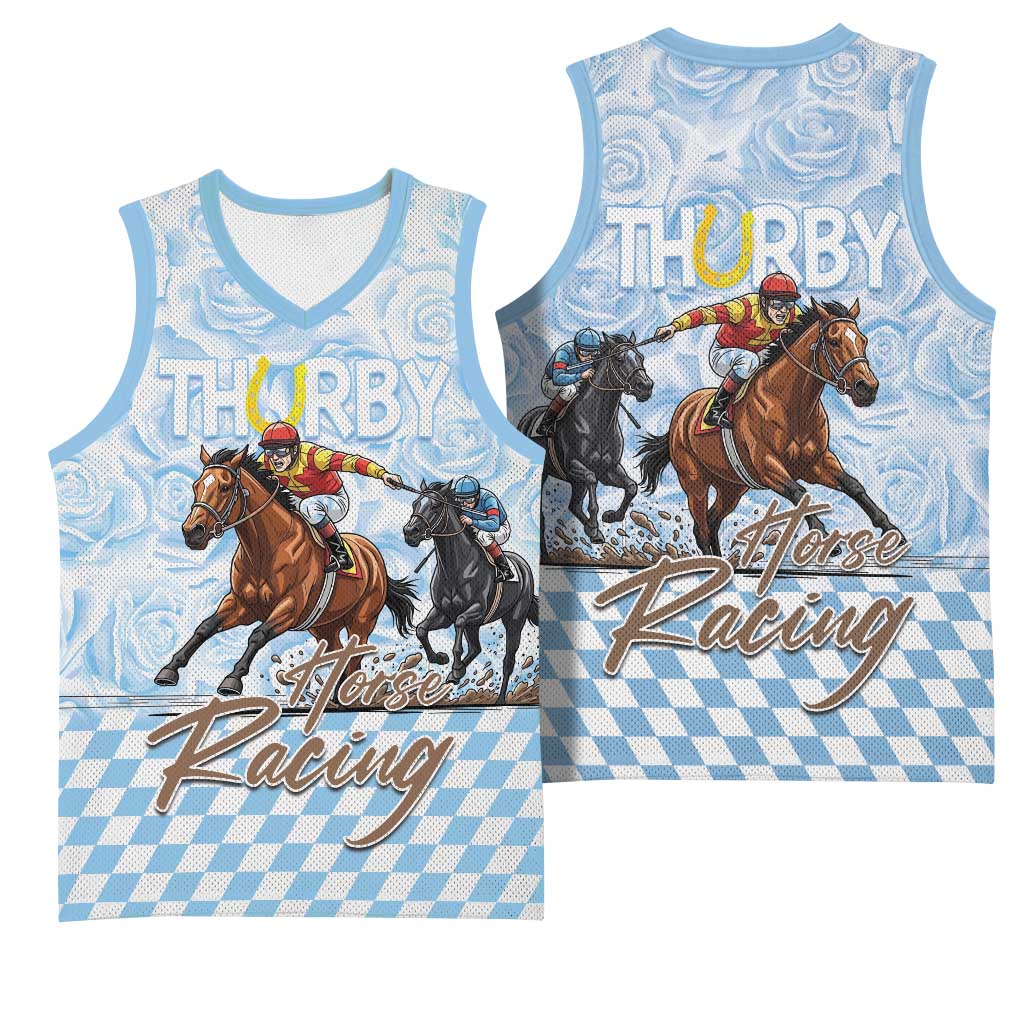 Kentucky Horse Racing Thurby Basketball Jersey