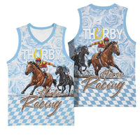 Kentucky Horse Racing Thurby Basketball Jersey