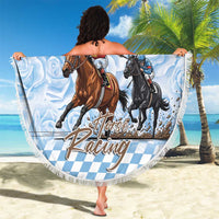 Kentucky Horse Racing Thurby Beach Blanket