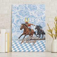 Kentucky Horse Racing Thurby Canvas Wall Art
