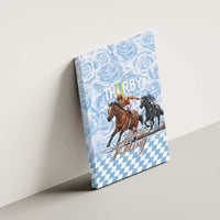 Kentucky Horse Racing Thurby Canvas Wall Art