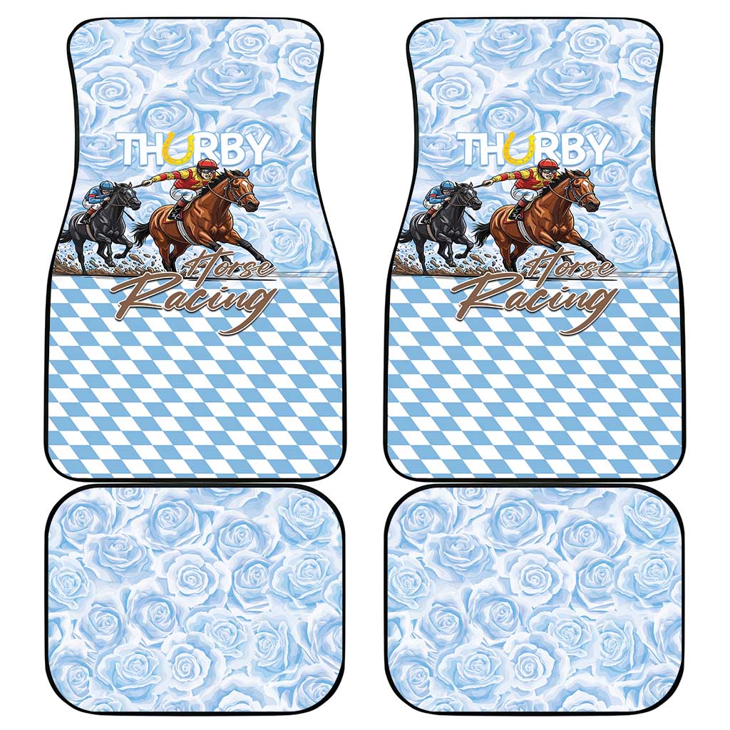 Kentucky Horse Racing Thurby Car Mats