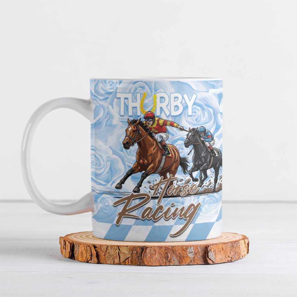 Kentucky Horse Racing Thurby Ceramic Mug