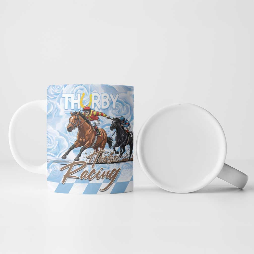 Kentucky Horse Racing Thurby Ceramic Mug