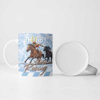 Kentucky Horse Racing Thurby Ceramic Mug