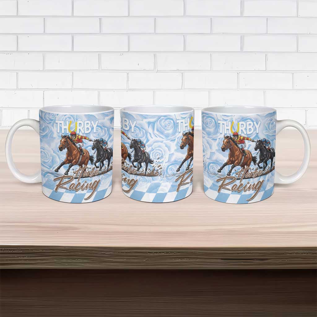 Kentucky Horse Racing Thurby Ceramic Mug