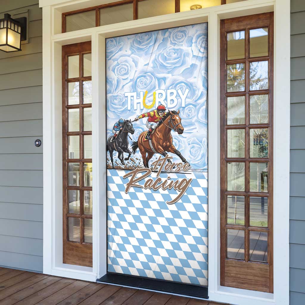 Kentucky Horse Racing Thurby Door Cover