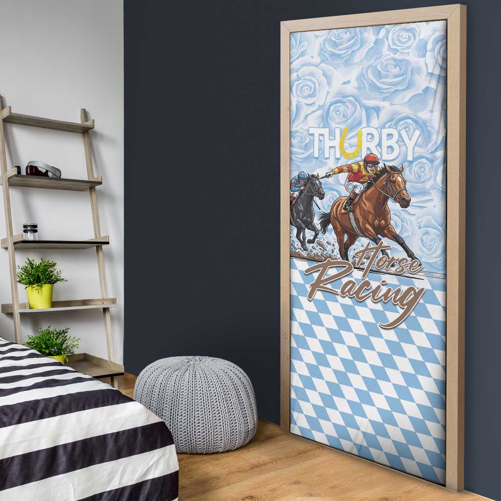 Kentucky Horse Racing Thurby Door Cover