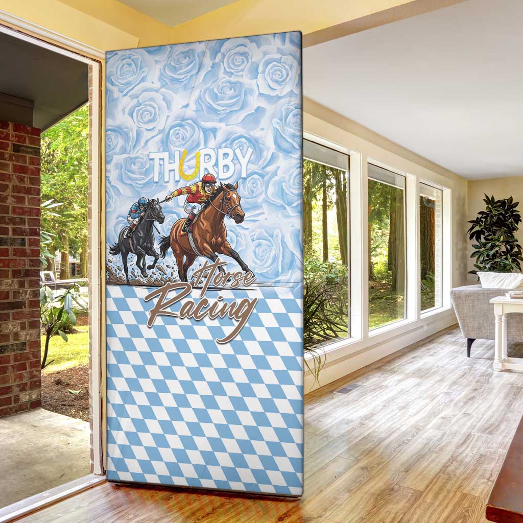 Kentucky Horse Racing Thurby Door Cover