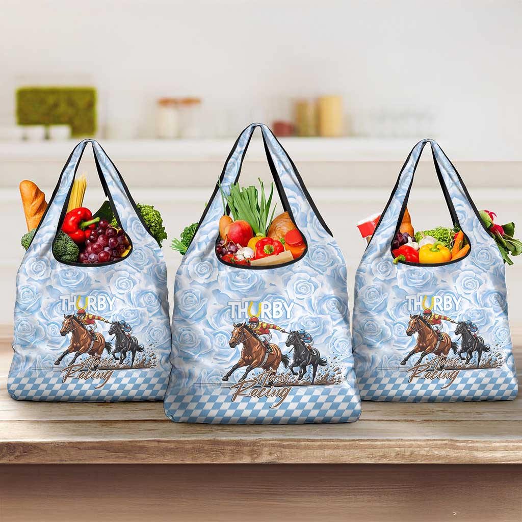 Kentucky Horse Racing Thurby Grocery Bag