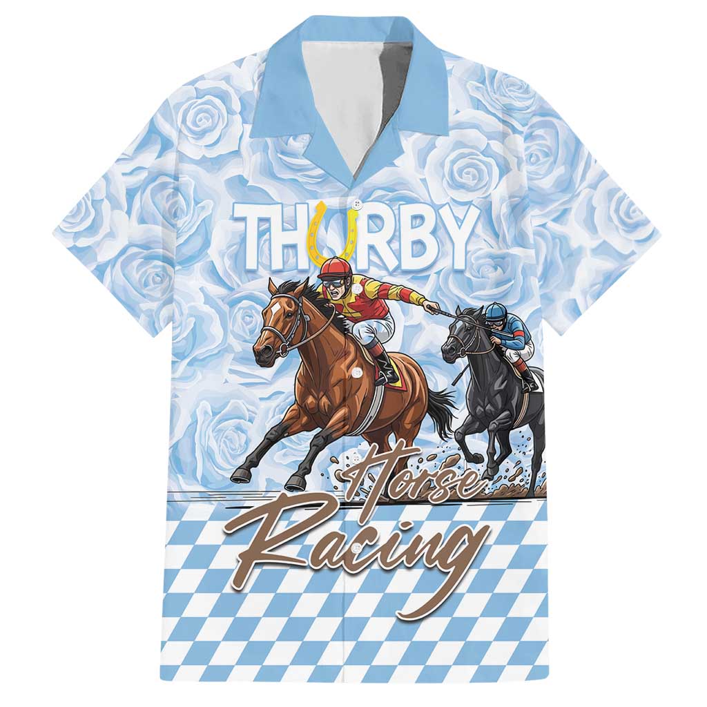 Kentucky Horse Racing Thurby Hawaiian Shirt