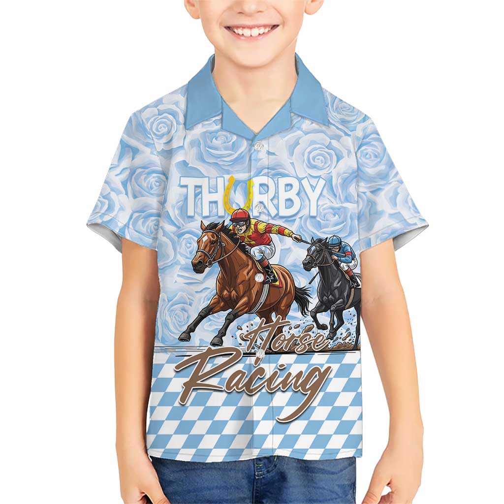 Kentucky Horse Racing Thurby Hawaiian Shirt