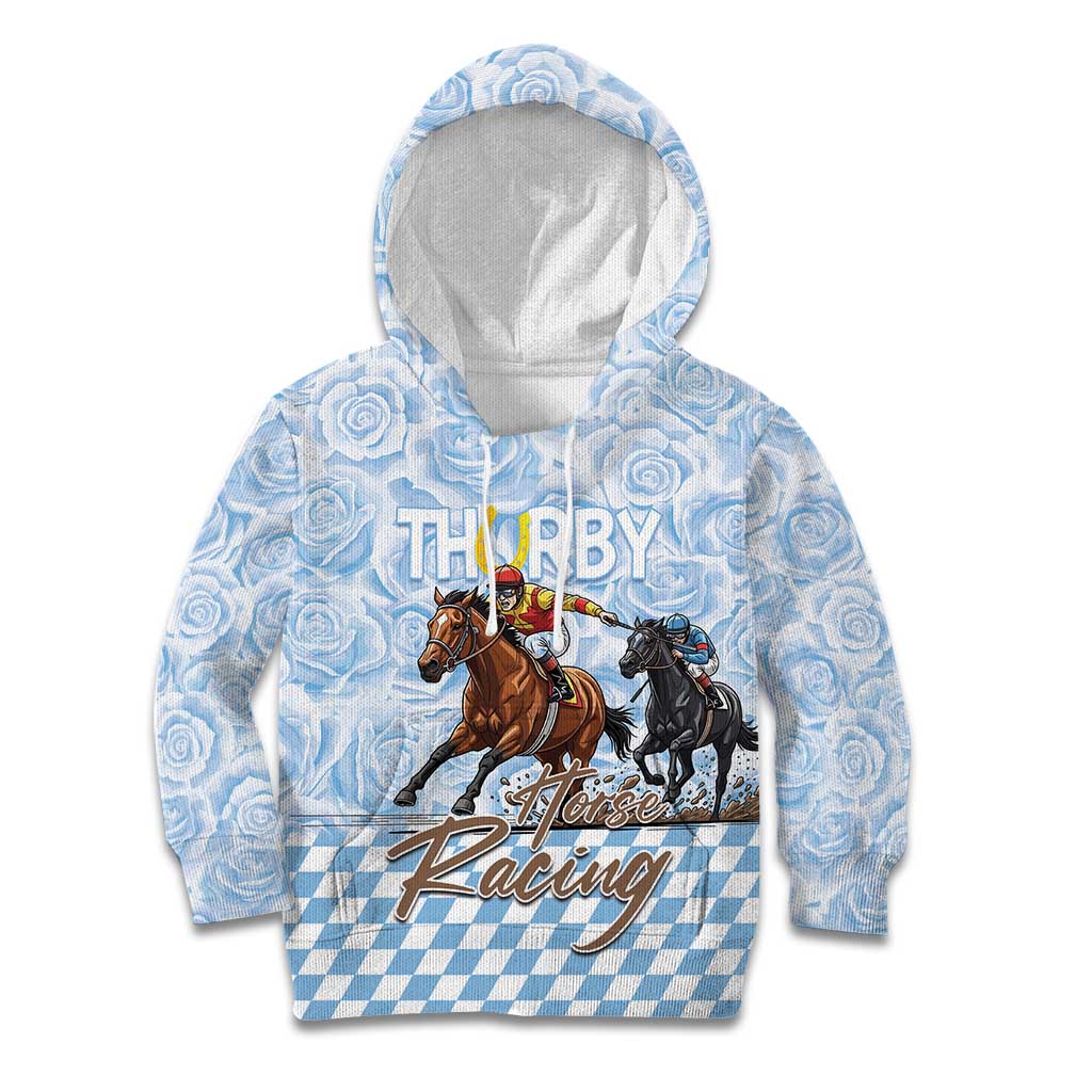Kentucky Horse Racing Thurby Kid Hoodie