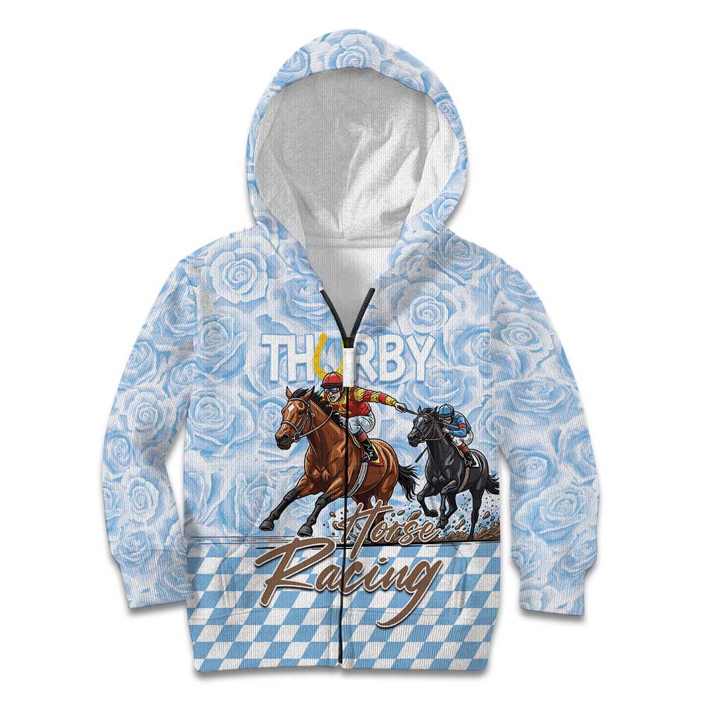 Kentucky Horse Racing Thurby Kid Hoodie