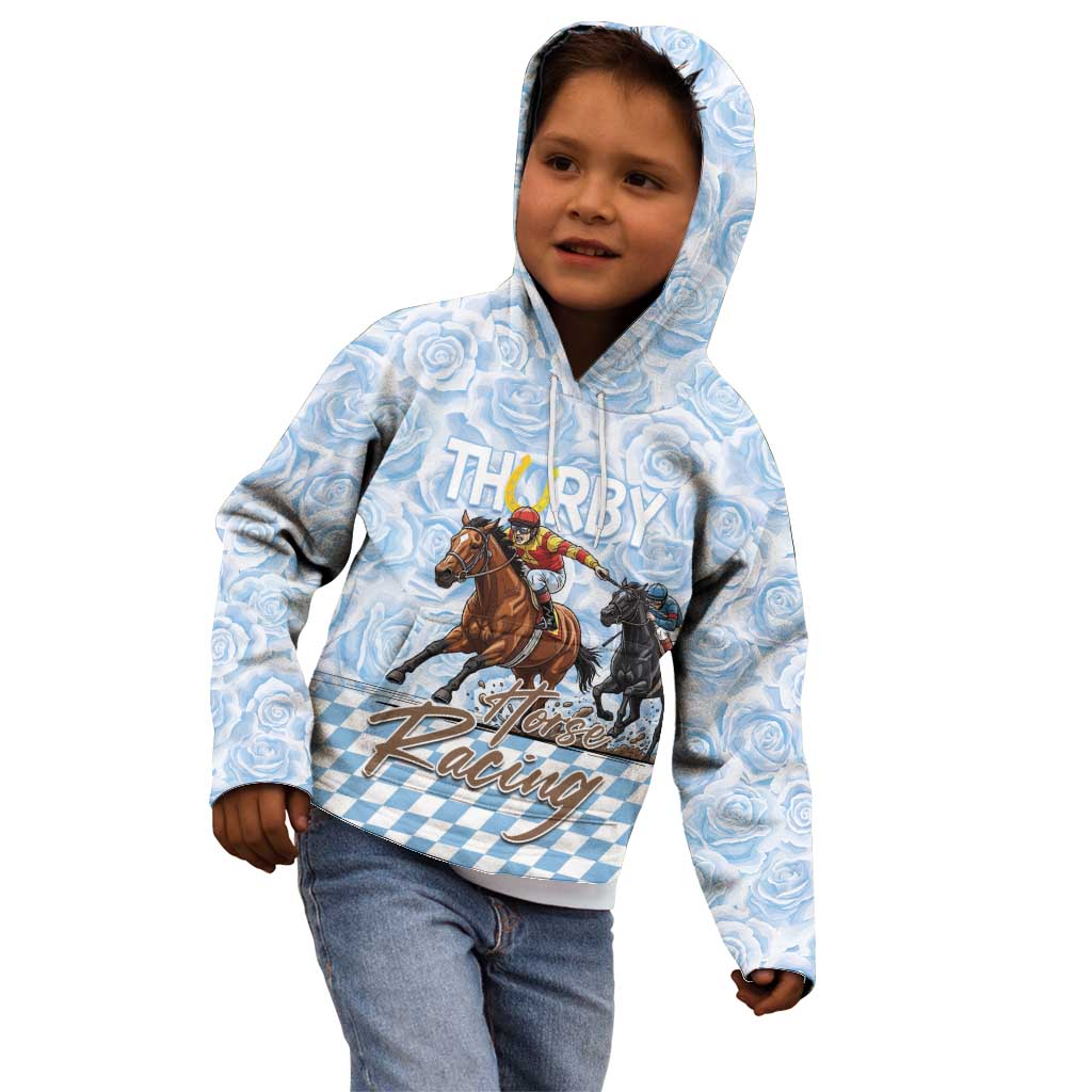 Kentucky Horse Racing Thurby Kid Hoodie