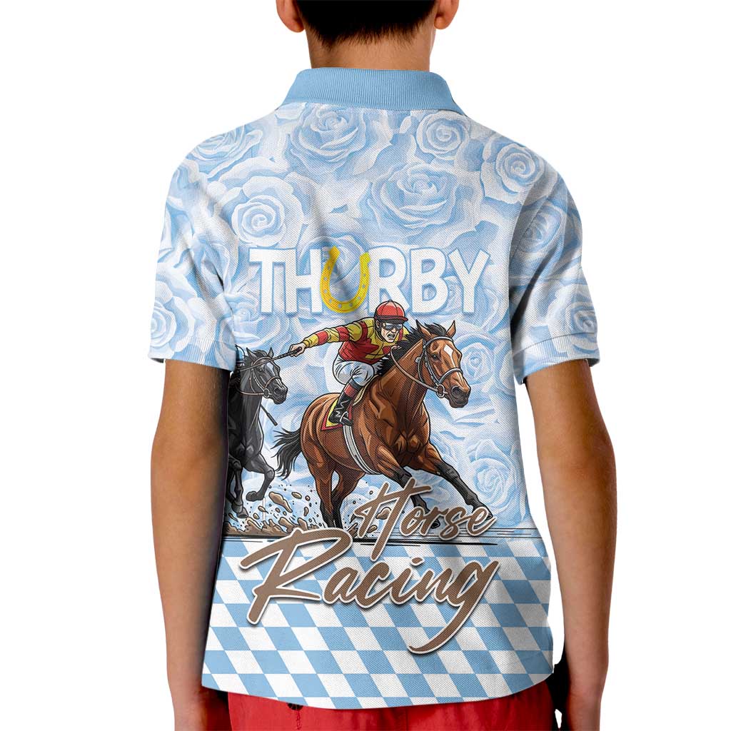 Kentucky Horse Racing Thurby Kid Polo Shirt
