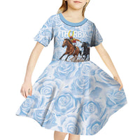Kentucky Horse Racing Thurby Kid Short Sleeve Dress