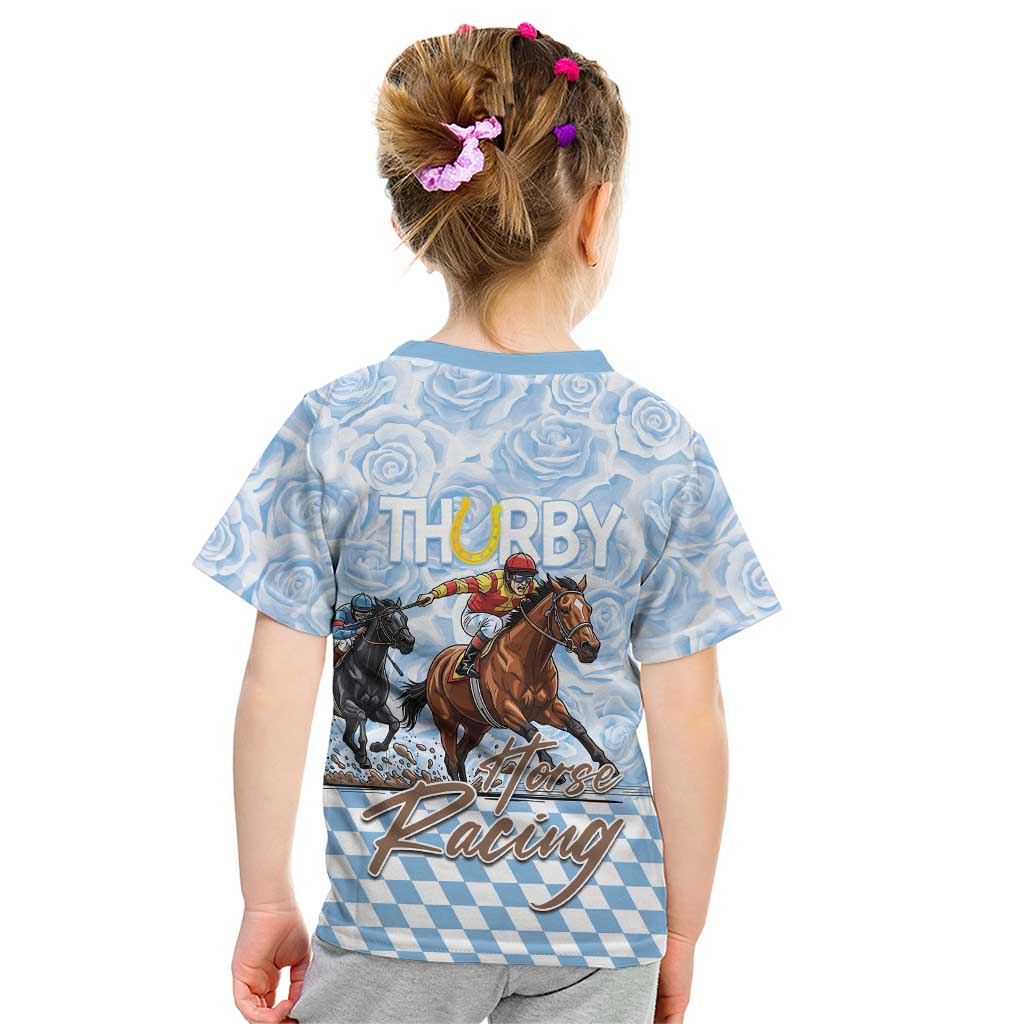 Kentucky Horse Racing Thurby Kid T Shirt