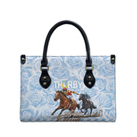 Kentucky Horse Racing Thurby Leather Bag