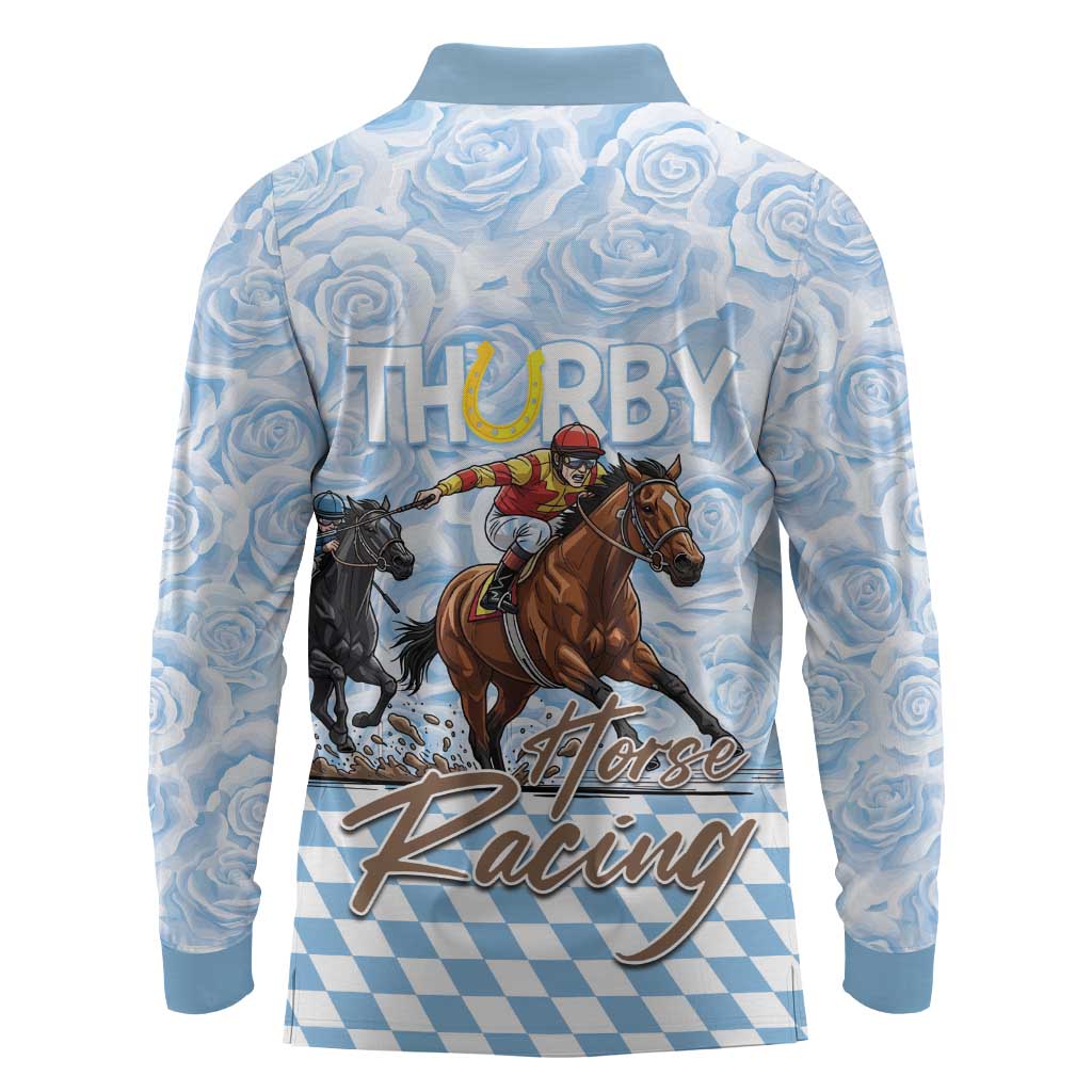 Kentucky Horse Racing Thurby Long Sleeve Polo Shirt
