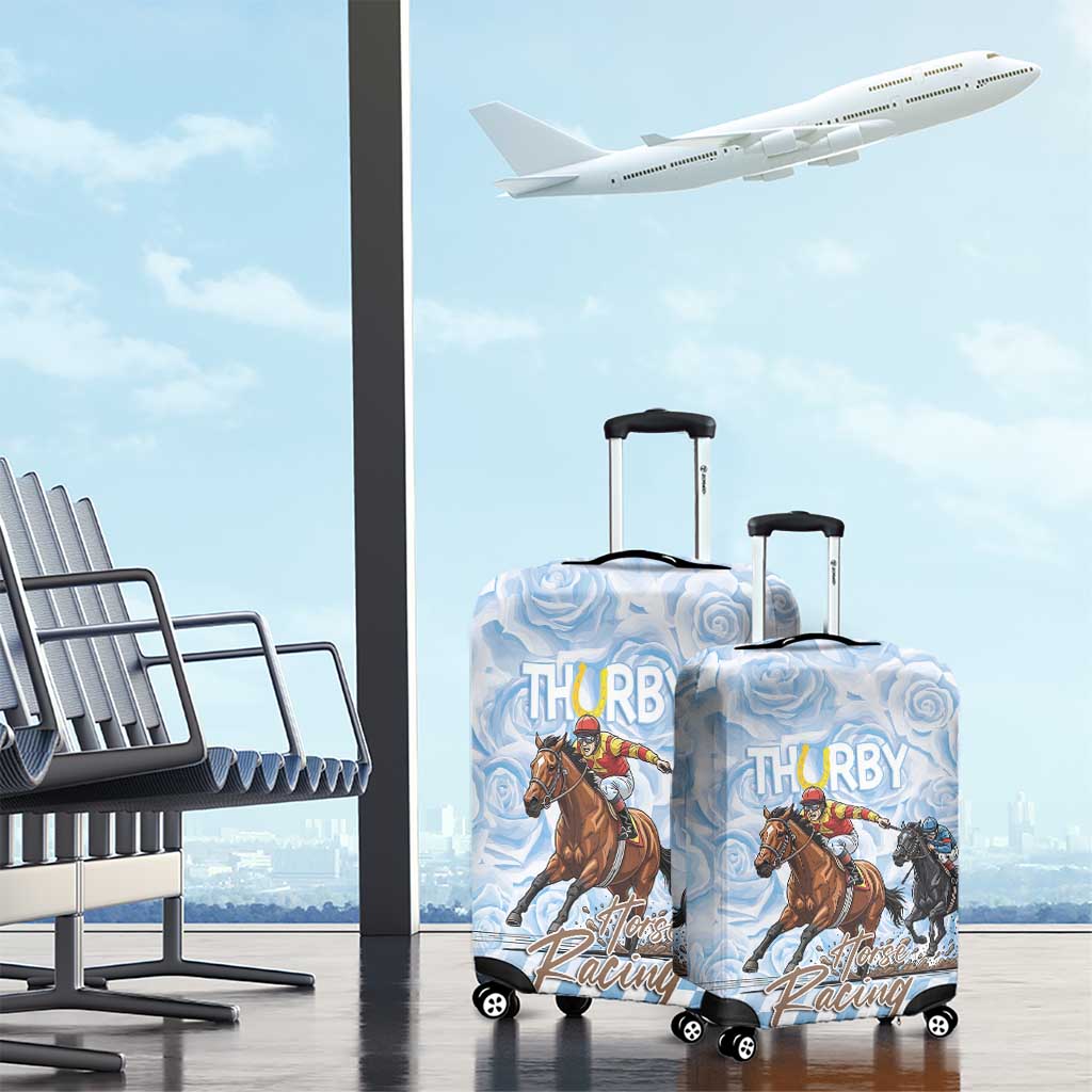 Kentucky Horse Racing Thurby Luggage Cover