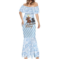 Kentucky Horse Racing Thurby Mermaid Dress
