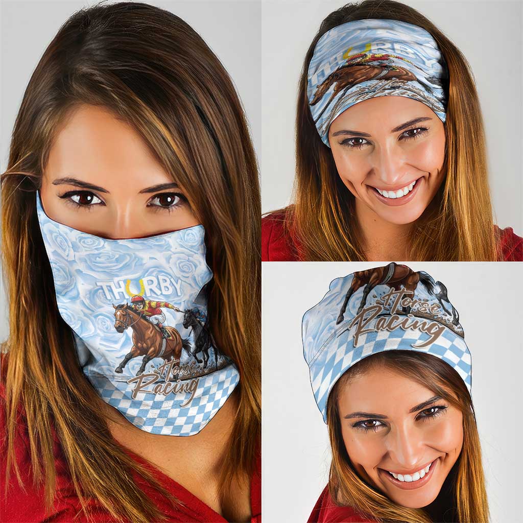 Kentucky Horse Racing Thurby Neck Gaiter