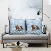 Kentucky Horse Racing Thurby Pillow Cover