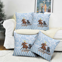 Kentucky Horse Racing Thurby Pillow Cover