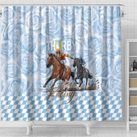 Kentucky Horse Racing Thurby Shower Curtain