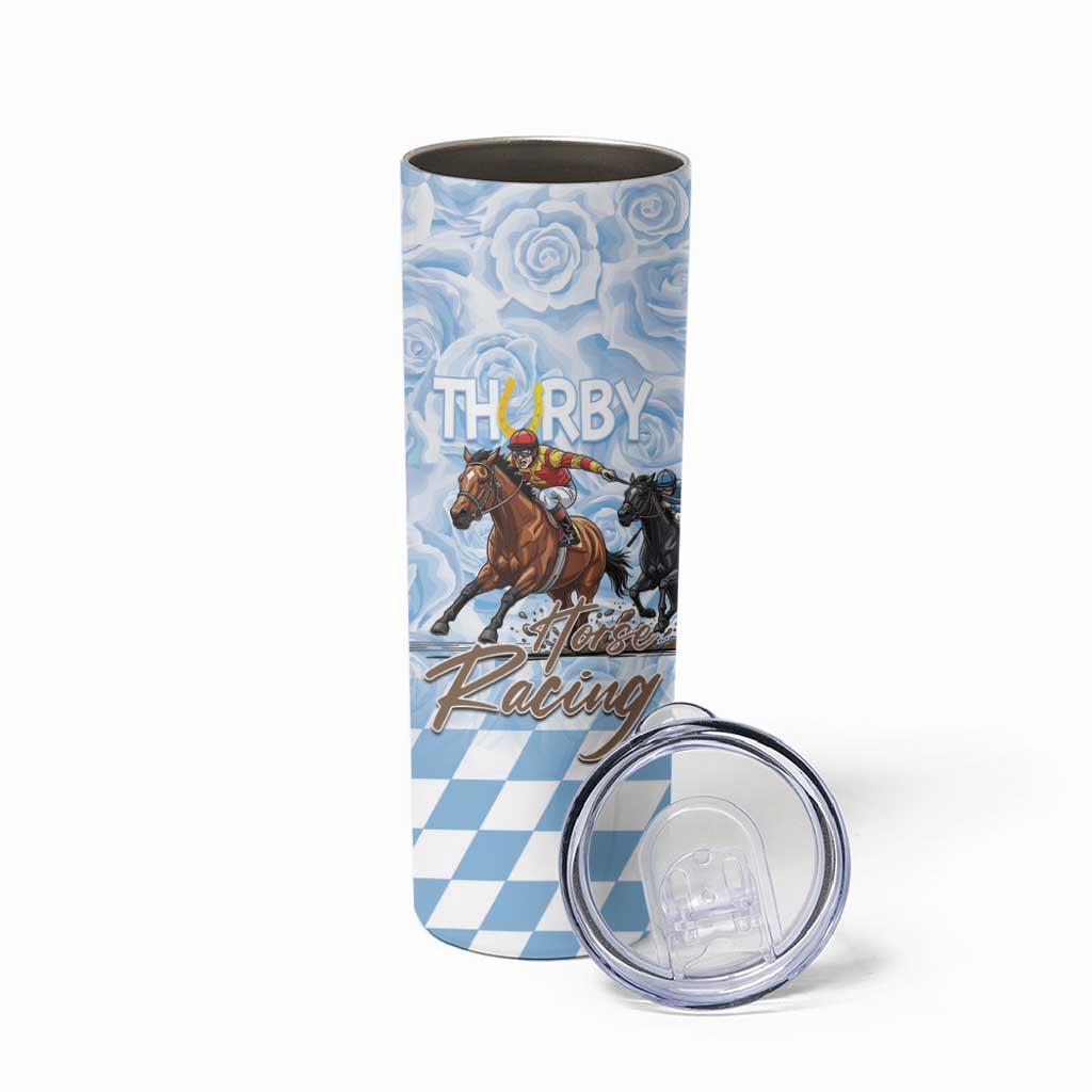 Kentucky Horse Racing Thurby Skinny Tumbler