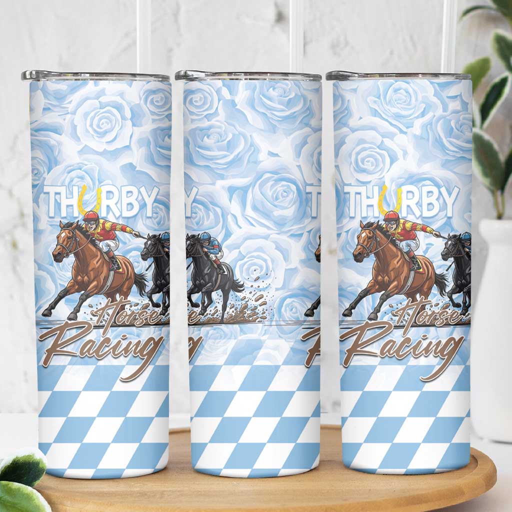 Kentucky Horse Racing Thurby Skinny Tumbler