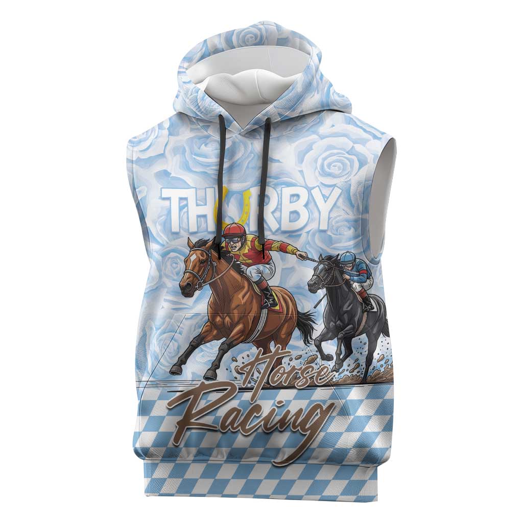 Kentucky Horse Racing Thurby Sleeveless Hoodie
